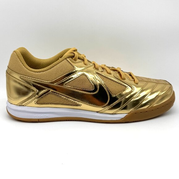 Nike Mens Gato LV8 Metallic Gold Shoes Sz 10 New IB3566-700 main image 4